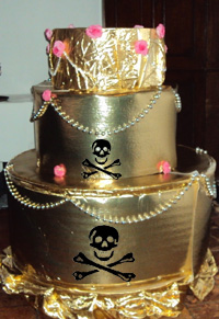 piraat taart feest