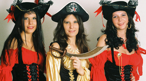 piraten ontvangst